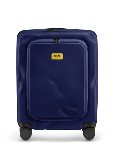 CRASH BAGGAGE SMART Cabin luggage trolley, laptop pocket night blue - Hand luggage
