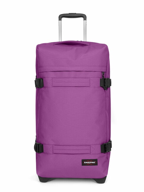 EASTPAK TRANSIT'R M Medium size trolley purple fig - Semi-rigid Trolley Cases