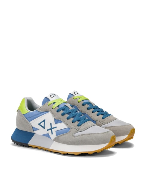 SUN68 JAKI 2.0 BICOLOR Sneakers light grey/air force blue - Men’s shoes