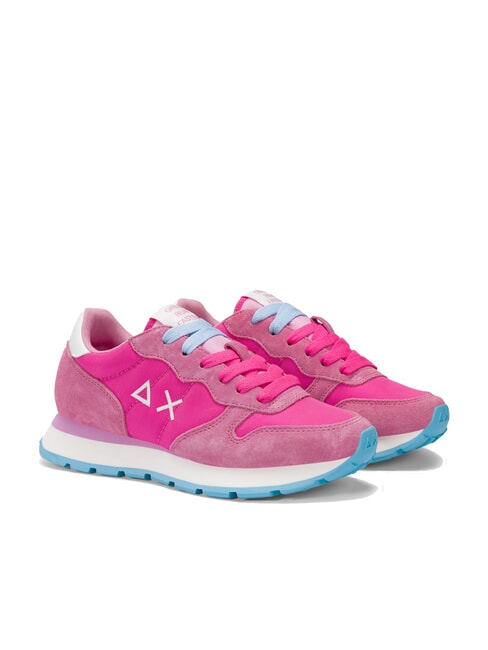 SUN68 ALLY SOLID NYLON Sneakers fuchsia - Women’s shoes