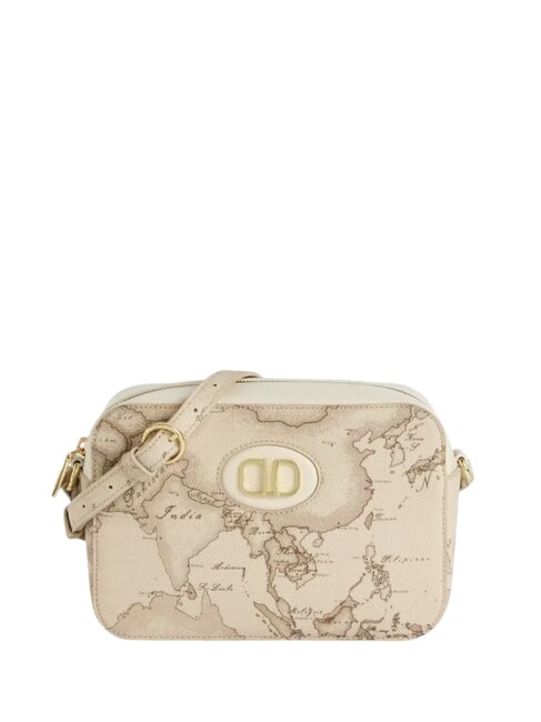 ALVIERO MARTINI PRIMA CLASSE SAND SAFARI GEO Small Reporter Bag raffia - Women’s Bags
