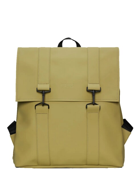 RAINS MSN BAG City waterproof backpack khaki - Backpacks