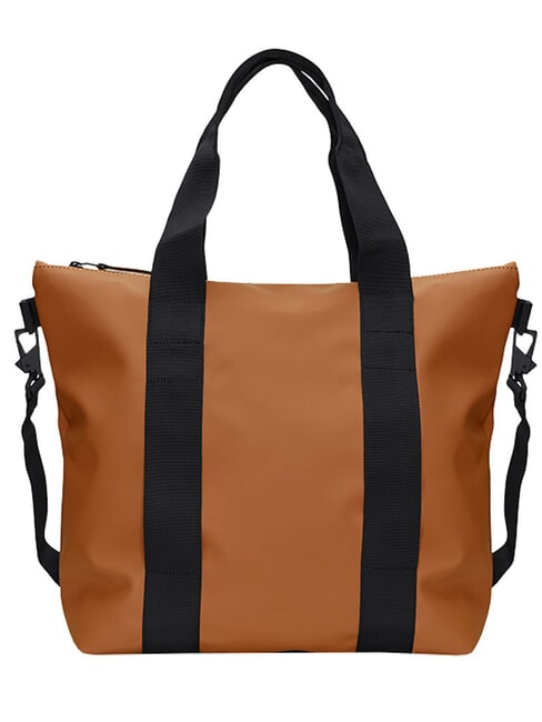 RAINS TOTE BAG MINI Waterproof bag rust - Women’s Bags