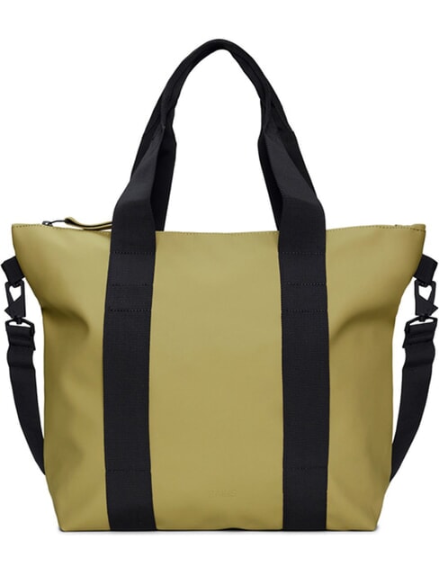 RAINS TOTE BAG MINI Waterproof bag khaki - Women’s Bags