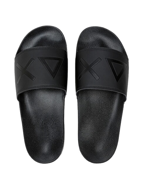 SUN68 SLIPPERS LOGO Slippers black - Men’s shoes