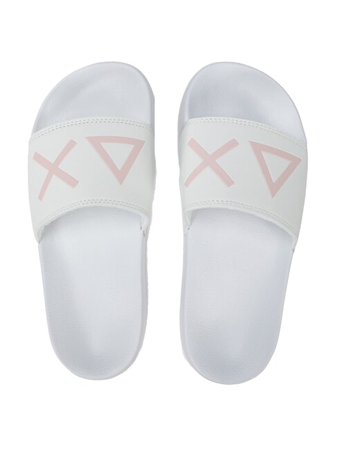 SUN68 SLIPPERS LOGO Slippers White - Women’s shoes