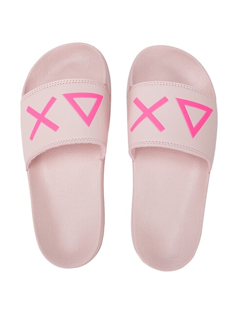 SUN68 SLIPPERS LOGO Slippers pink - Women’s shoes