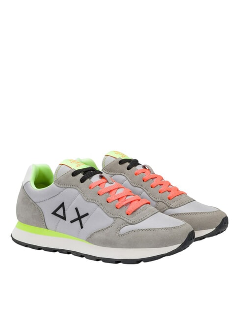 SUN68 TOM FLUO Sneakers light grey - Men’s shoes