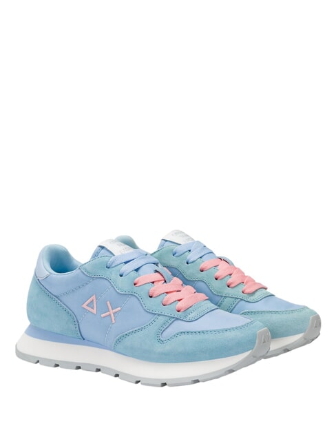 SUN68 ALLY SOLID NYLON Sneakers sky blue - Women’s shoes