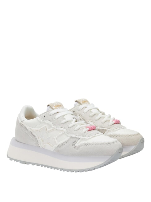SUN68 BIG STARGIRL CANVAS Sneakers biancopan - Women’s shoes