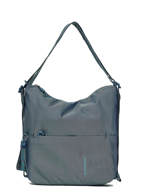 MANDARINA DUCK MD20 Sack bag convertible into a backpack blue wing - Women’s Bags