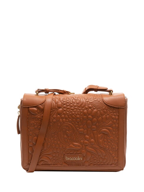BRACCIALINI GINGER Shoulder bag with flap brown - Women’s Bags