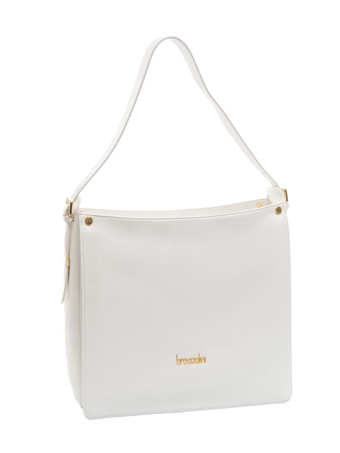 BRACCIALINI GRETA Leather satchel bag white - Women’s Bags