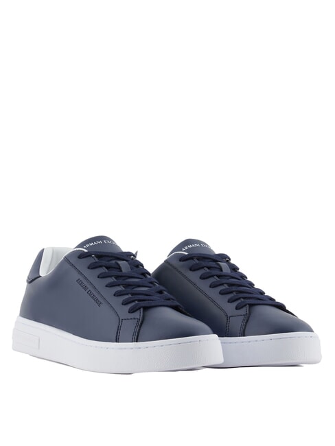 ARMANI EXCHANGE A|X COURTSIDE Leather sneakers Health - Men’s shoes
