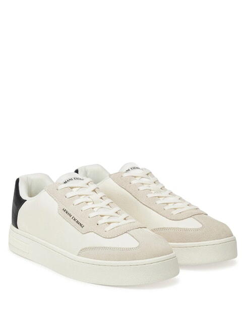 ARMANI EXCHANGE A|X Sneakers off white+black - Men’s shoes
