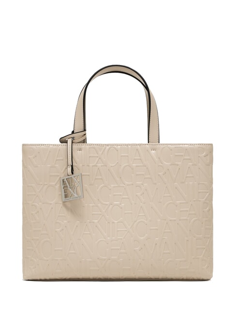 ARMANI EXCHANGE LOGO EMBOSSED Hand shopper, with shoulder strap valley - Women’s Bags