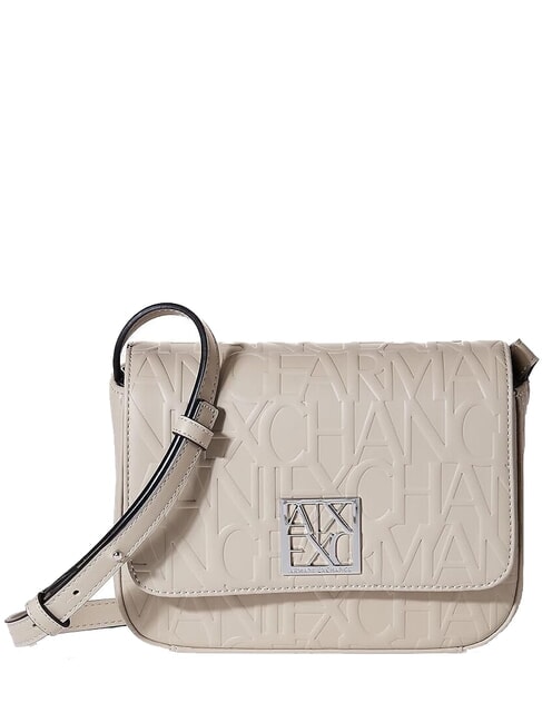 ARMANI EXCHANGE LOGO EMBOSSED Shoulder bag, logo print valley - Women’s Bags