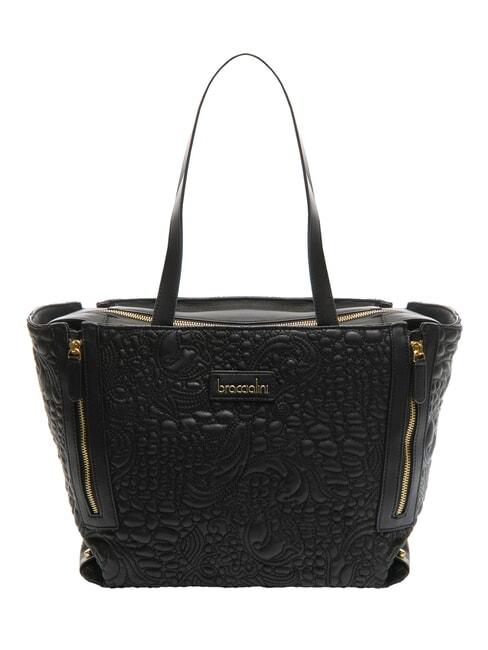 BRACCIALINI GINGER Shoulder shopping bag black - Women’s Bags