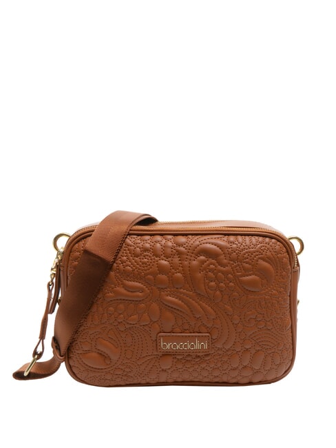 BRACCIALINI GINGER Quilted camera case bag brown - Women’s Bags