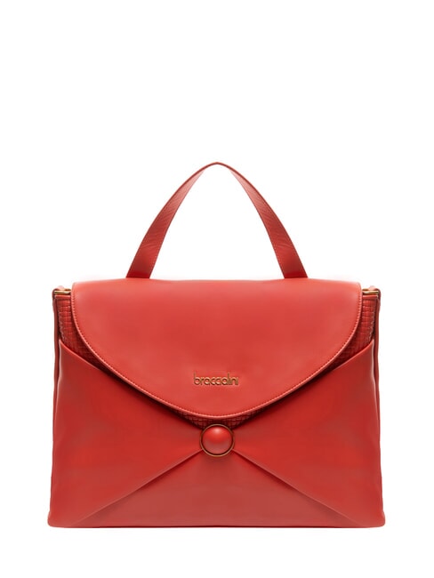 BRACCIALINI NAOMI Leather satchel bag red - Women’s Bags