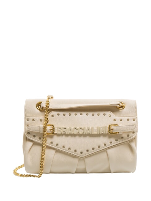 BRACCIALINI GISELLE Convertible bag with flap beige - Women’s Bags