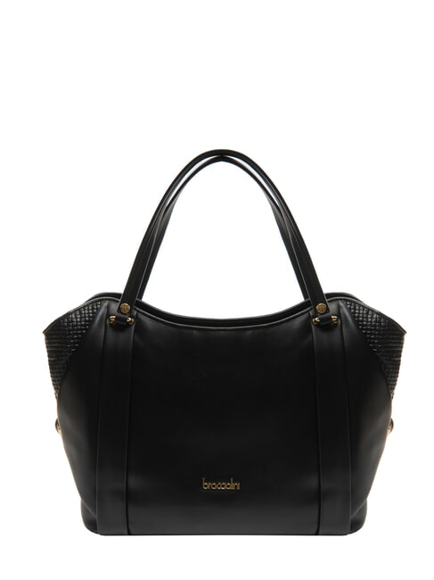 BRACCIALINI NAOMI Leather shoulder bag black - Women’s Bags