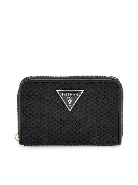 GUESS PHAEDRA Small zip around wallet BLACK - Women’s Wallets