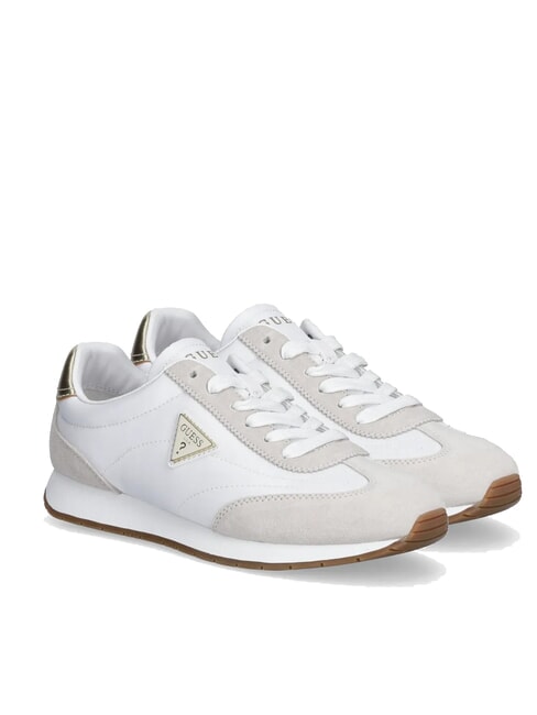 GUESS JOGGIN Sneakers white platinum - Women’s shoes