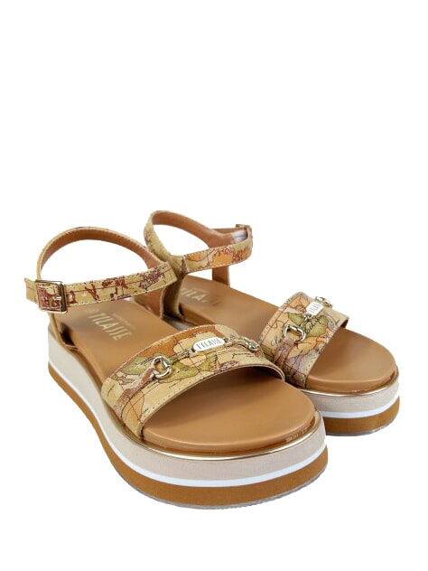 ALVIERO MARTINI PRIMA CLASSE GEO  Wedge sandals NATURAL - Women’s shoes