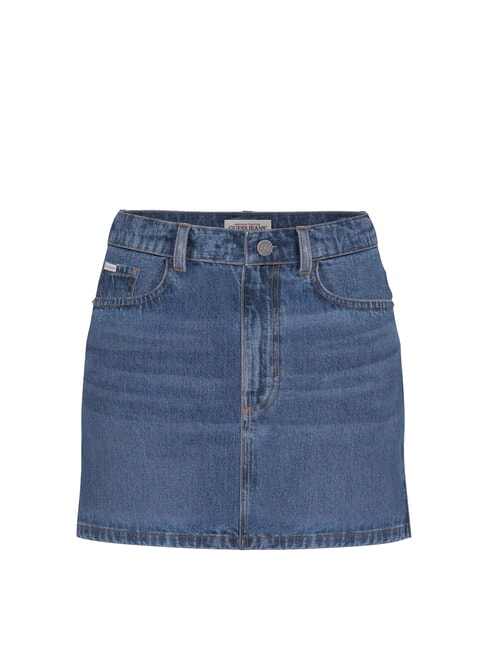 GUESS JEANS CLASSIC MINI SKIRT Denim mini skirt gj vintage medium wa - Women's Skirts
