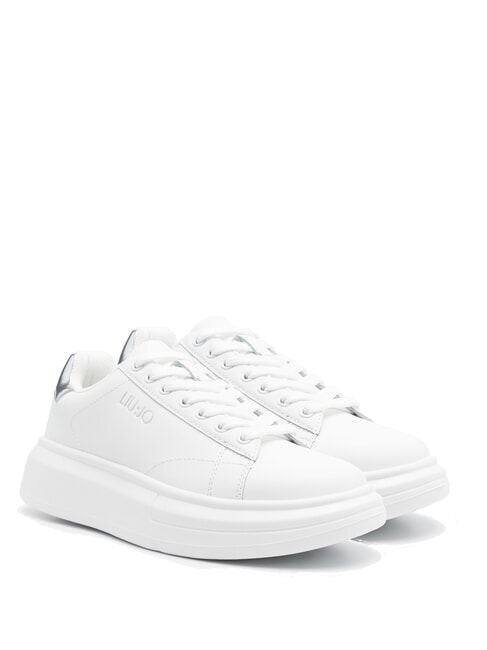 LIUJO BABOL 01 Platform sneakers white/silver - Women’s shoes
