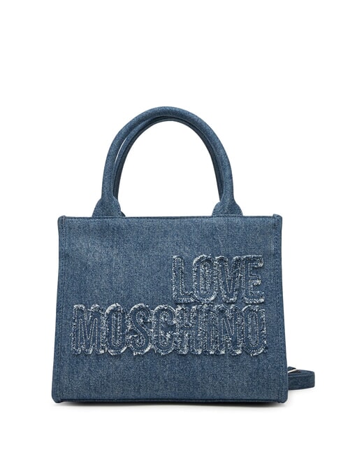 LOVE MOSCHINO DENIM Handbag, with shoulder strap blue - Women’s Bags