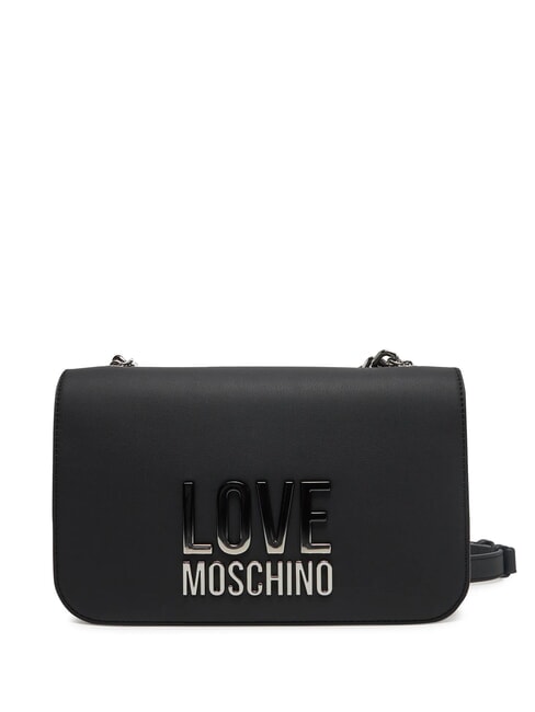LOVE MOSCHINO LETTERING BICOLOR Shoulder bag po00bx - Women’s Bags