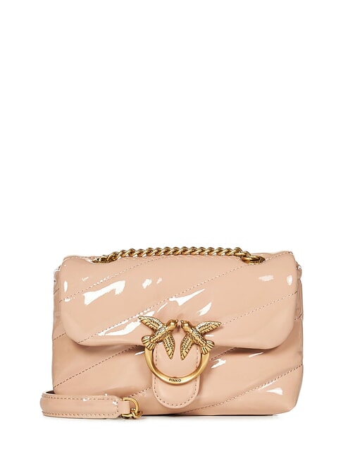 PINKO LOVE PUFF  Shoulder/Crossbody Mini Bag powder-antique gold - Women’s Bags