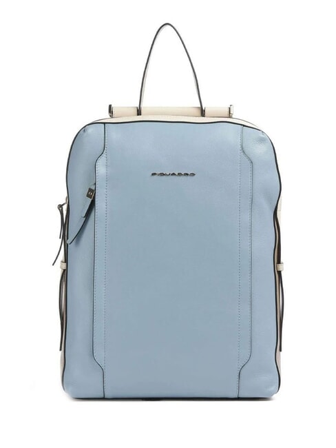 PIQUADRO CIRCLE  CIRCLE Backpack for pc 14 "PC / iPad Air - iPad Pro 9.7 / iPad 11" light blue/beige - Women’s Bags