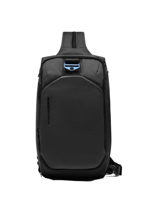 PIQUADRO PQ-EARTH  Black - Over-the-shoulder Bags for Men