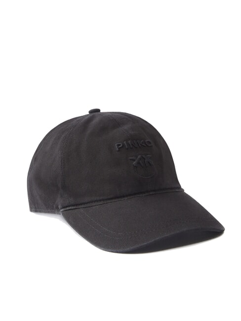 PINKO BUSSETO Cotton baseball hat black limousine - Hats