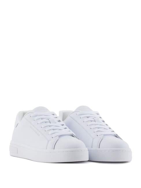 ARMANI EXCHANGE A|X Leather sneakers brilliant white - Women’s shoes