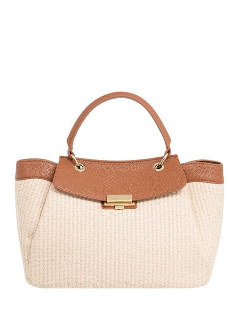 ARMANI EXCHANGE WAVE CROCHET  Handbag, with shoulder strap valley/whiskey - Women’s Bags