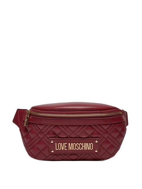 LOVE MOSCHINO QUILTED Pouch wine - Women’s Bags