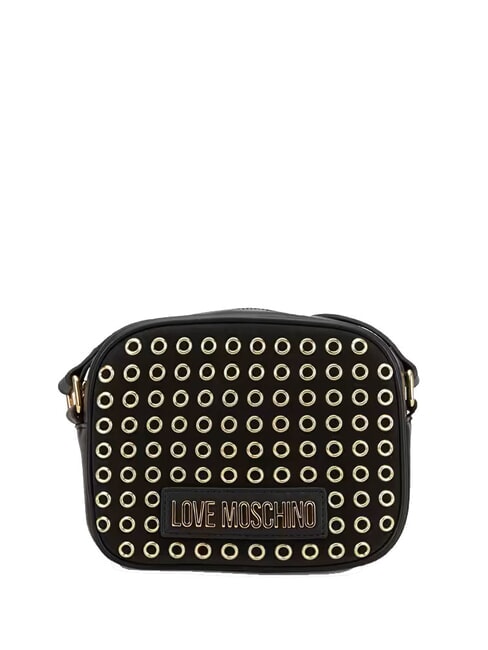 LOVE MOSCHINO GLAMUP  Mini Shoulder Bag Black - Women’s Bags