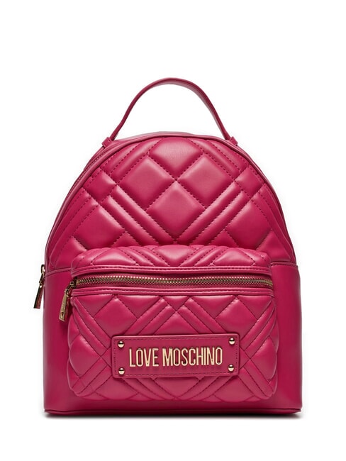 LOVE MOSCHINO QUILTED  Women's backpack magenta - Women’s Bags