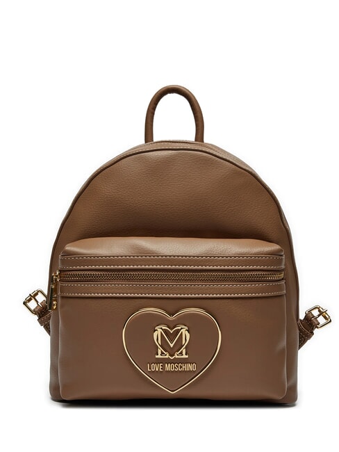 LOVE MOSCHINO GOLDEN HEART  Backpack taupe - Women’s Bags