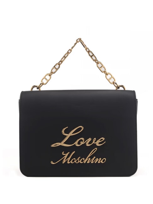 LOVE MOSCHINO LOVELY CHAIN  Handbag, with shoulder strap Black - Women’s Bags