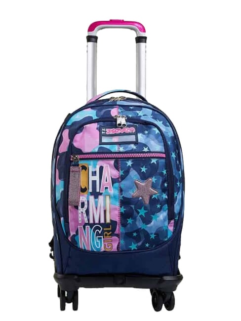 SEVEN JACK CHARMING GIRL 4-wheel trolley backpack beachgreen - Backpack trolleys