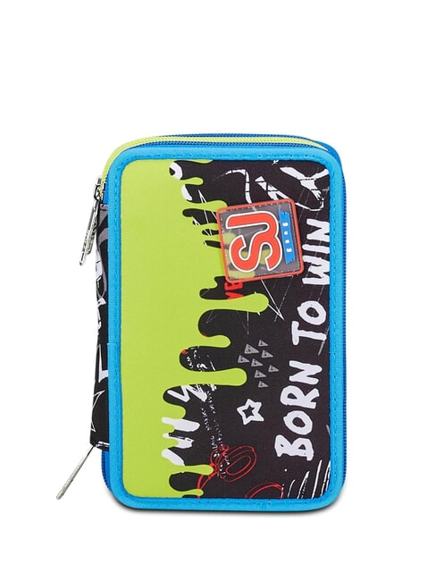 SJGANG BORN TO FUN BOY Complete pencil case with school kit Black - Cases and Accessories