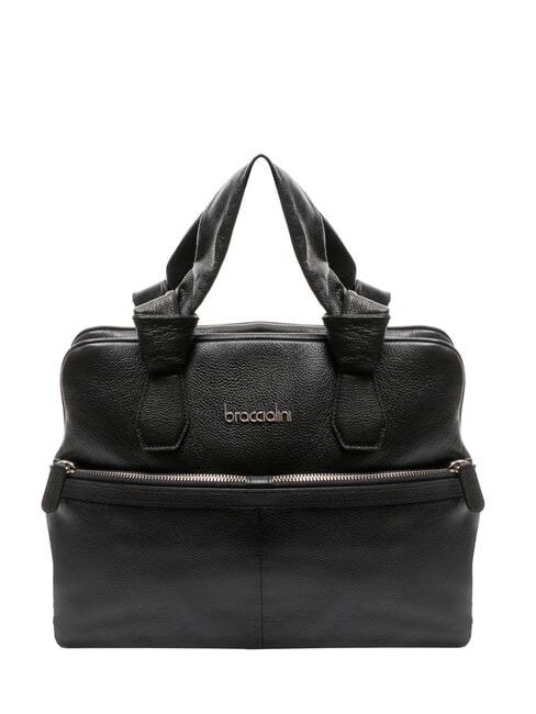 BRACCIALINI NORA Handbag, with shoulder strap, in leather black - Women’s Bags