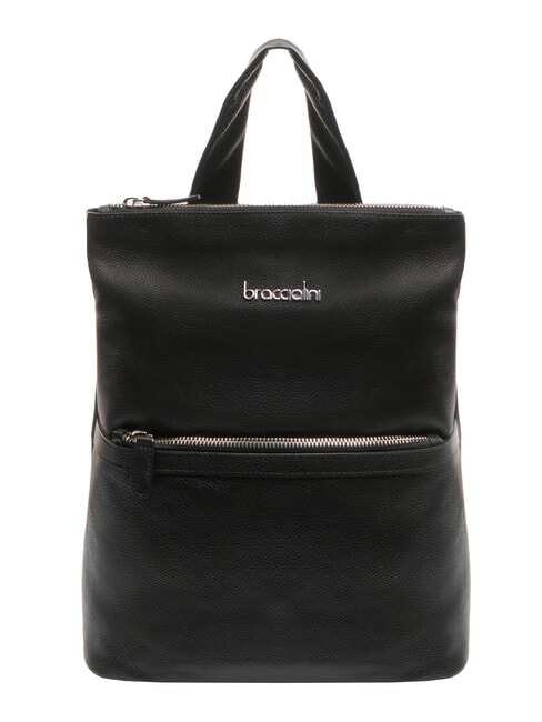 BRACCIALINI NORA Leather backpack black - Women’s Bags
