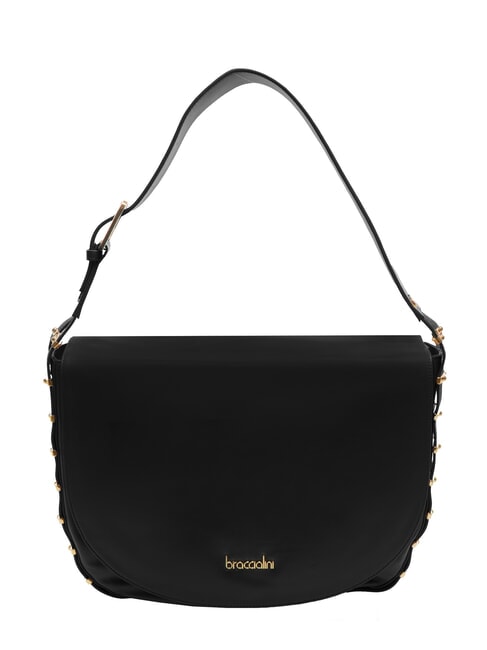 BRACCIALINI NORA Leather shoulder bag black - Women’s Bags