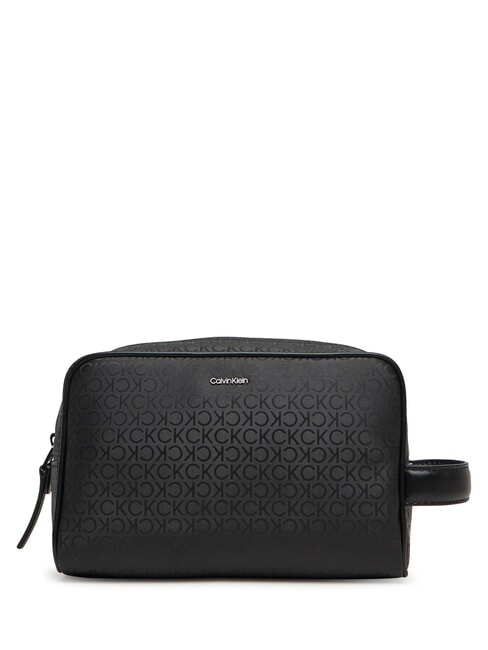 CALVIN KLEIN CK SLEEK MONO Beauty case industrial mono black - Beauty Case